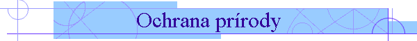 Ochrana prrody