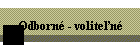 Odborn - voliten